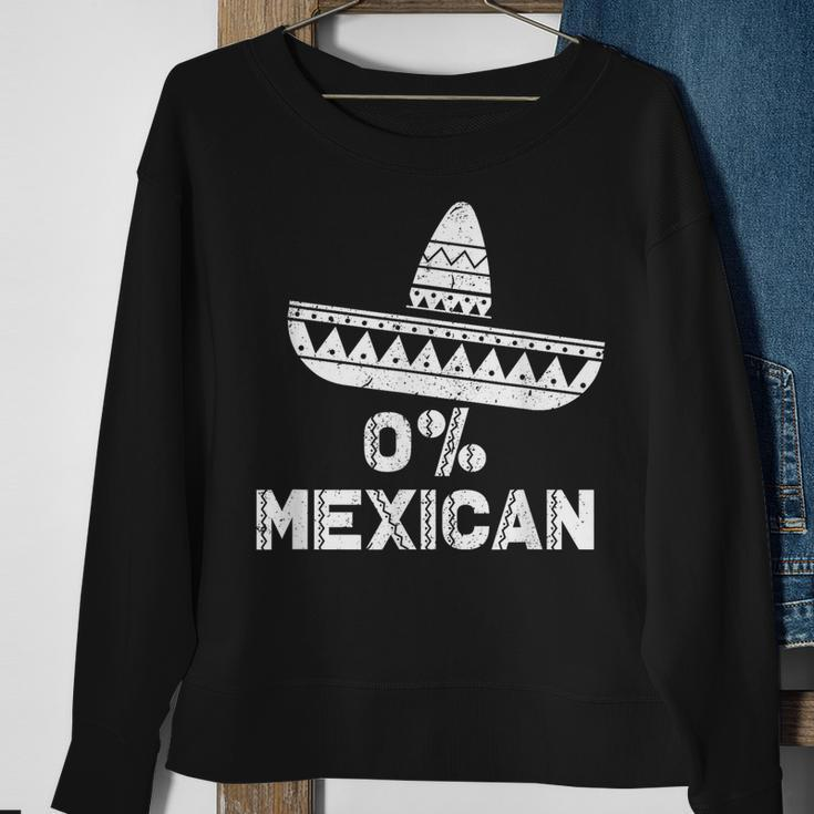 0 Mexican With Sombrero And Mustache For Cinco De Mayo Sweatshirt Gifts for Old Women