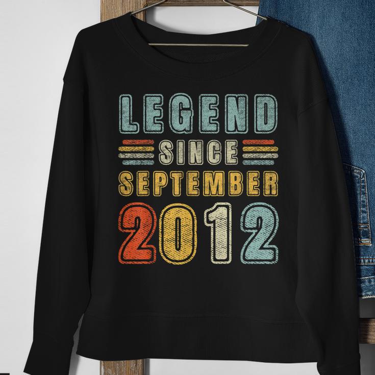 10 Jahre Alte Legende Seit 10 Geburtstag Im September 2012 Sweatshirt Geschenke für alte Frauen