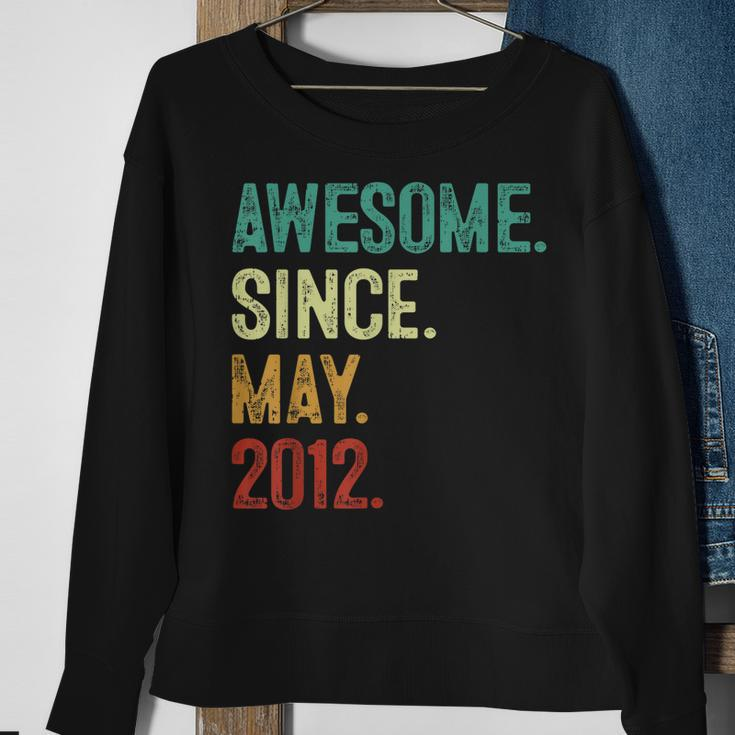 11 Years Old Awesome Since May 2012 11Th Birthday Sweatshirt Gifts for Old Women