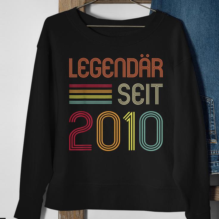 12 Geburtstag Legendär Seit 2010 Geschenk Sweatshirt Geschenke für alte Frauen