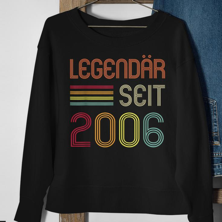 16 Geburtstag Legendär Seit 2006 Geschenk Sweatshirt Geschenke für alte Frauen