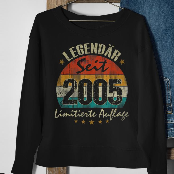 17 Geburtstag Legendär Seit 2005 Geschenk Jahrgang Sweatshirt Geschenke für alte Frauen