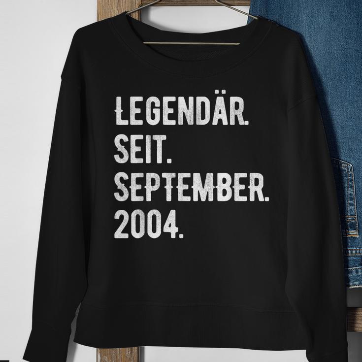 19 Geburtstag Geschenk 19 Jahre Legendär Seit September 200 Sweatshirt Geschenke für alte Frauen