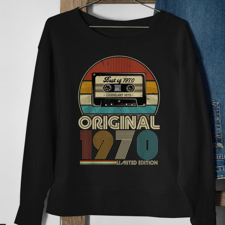 1970 Vintage Geburtstag Sweatshirt, Retro Design für Männer und Frauen Geschenke für alte Frauen