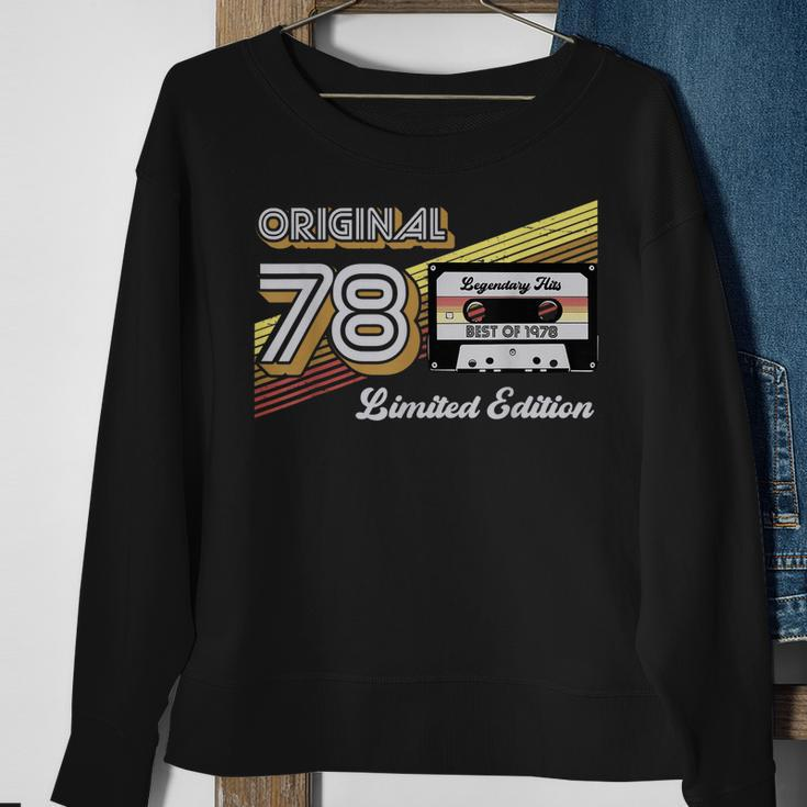 1978 Vintage Geburtstags Sweatshirt Retro Limited Edition, Unisex Geschenke für alte Frauen