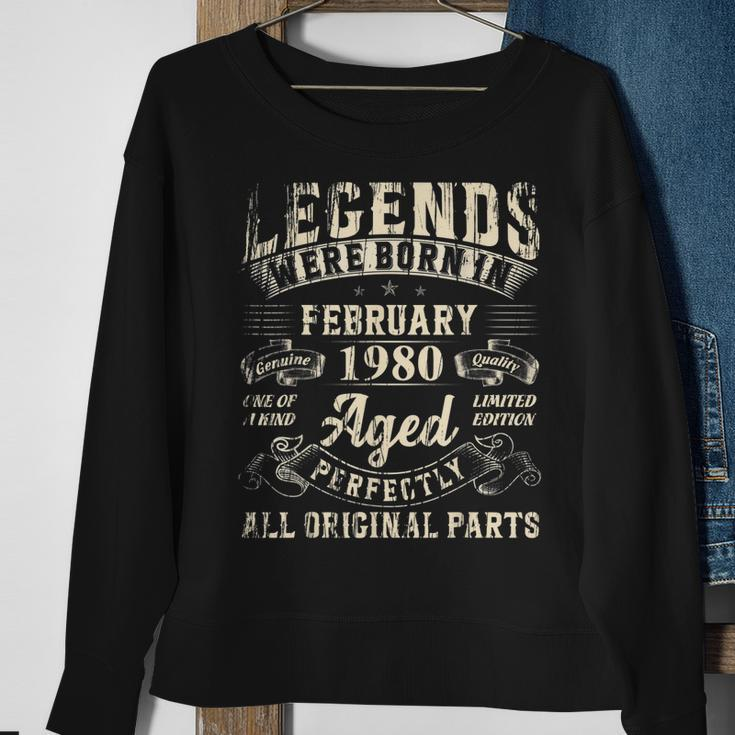 1980 Vintage Sweatshirt zum 43. Geburtstag für Männer und Frauen Geschenke für alte Frauen