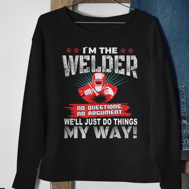 Mens Cool Welder Tools Welding  Men Women Sweatshirt Graphic Print Unisex