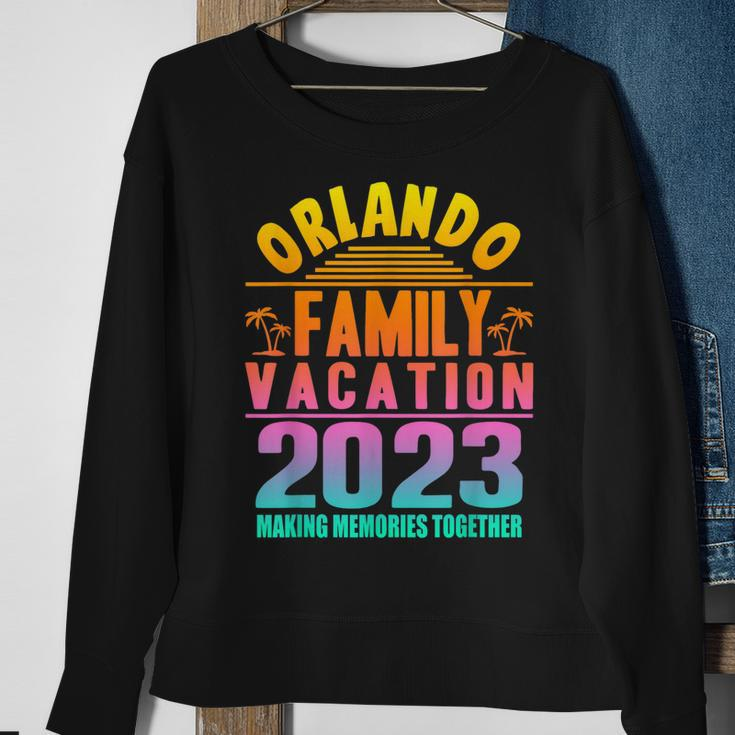 2023 Orlando Family Vacation Matching Group Beach Sweatshirt Gifts for Old Women