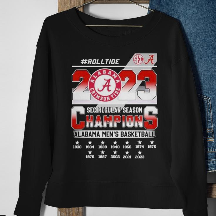 2023 Rolltide Alabama Sec Regular Season Champions Sweatshirt Gifts for Old Women