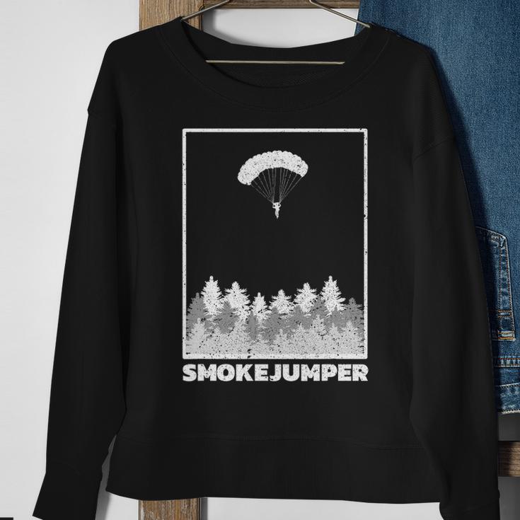 Wildland Firefighter Smoke Jumper Retro Sweatshirt