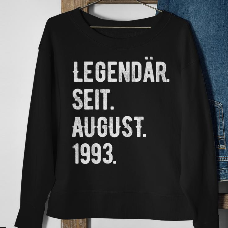 30 Geburtstag Geschenk 30 Jahre Legendär Seit August 1993 Sweatshirt Geschenke für alte Frauen