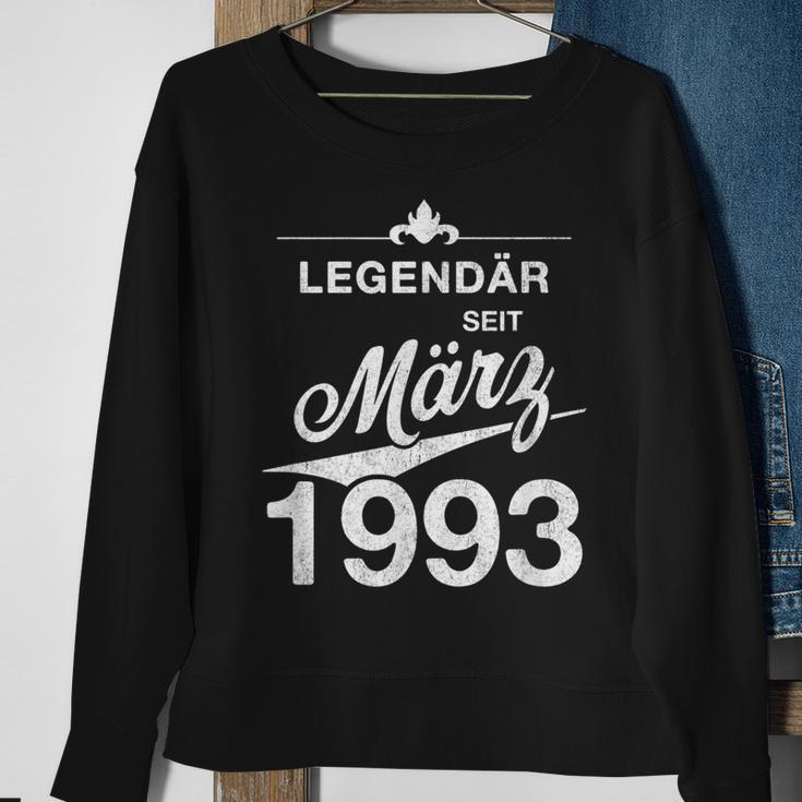 30 Geburtstag 30 Jahre Alt Legendär Seit März 1993 Sweatshirt Geschenke für alte Frauen