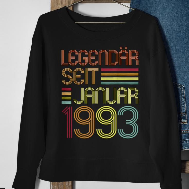 30 Geburtstag Vintage 30 Jahre Legendär Seit Januar 1993 Sweatshirt Geschenke für alte Frauen