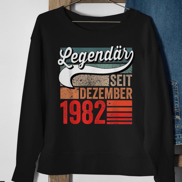 40 Geburtstag Mann 40 Jahre Legendär Seit Dezember 1982 Sweatshirt Geschenke für alte Frauen