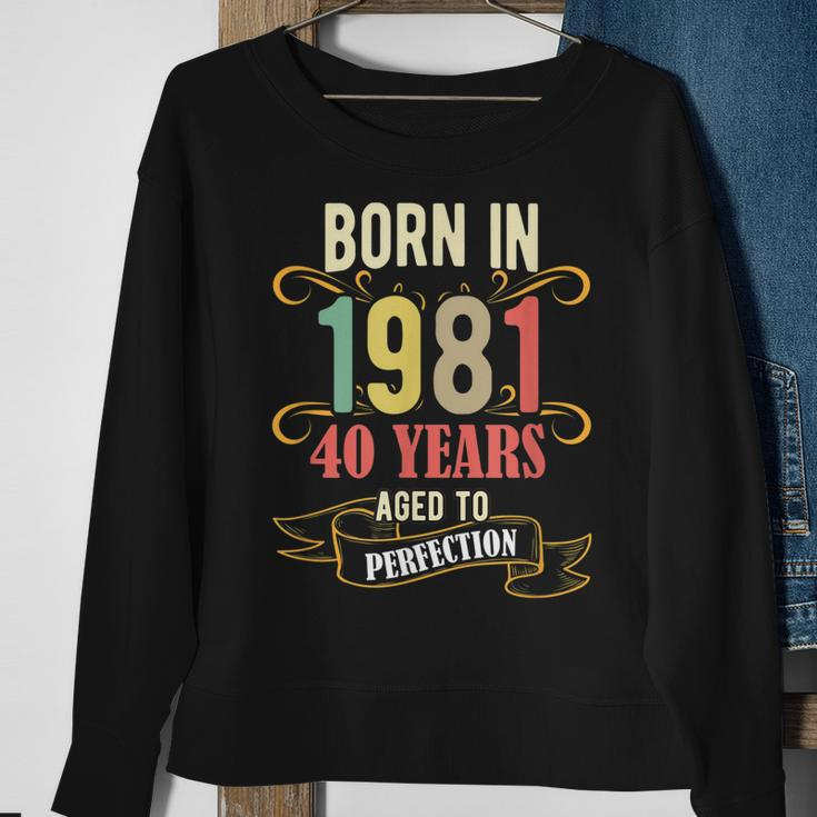 40 Geburtstag Männer 40 All Legends Are Born In März 1981 Sweatshirt Geschenke für alte Frauen