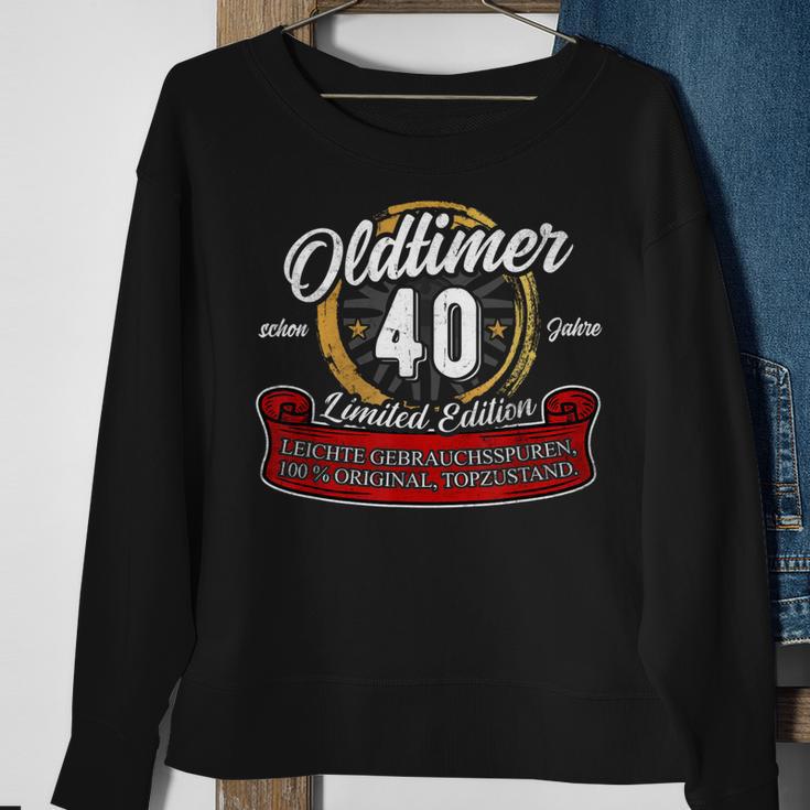 40 Geburtstag Oldtimer Model 40 Jahre Geburtstag Geschenk Sweatshirt Geschenke für alte Frauen