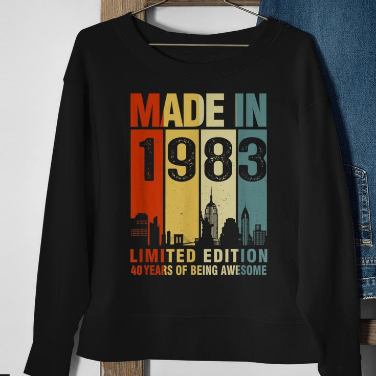 40Th Birthday Made In 1983 Limited Edition 40 Years Old Sweatshirt Gifts for Old Women
