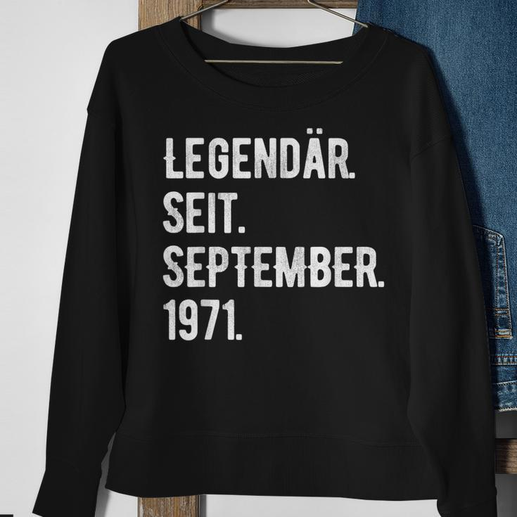 52 Geburtstag Geschenk 52 Jahre Legendär Seit September 197 Sweatshirt Geschenke für alte Frauen