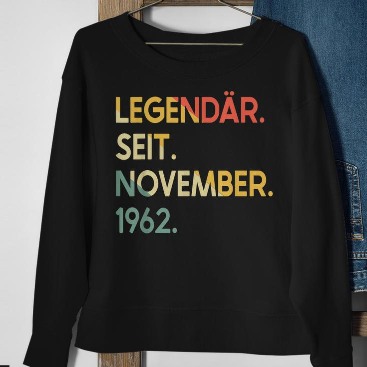 60 Geburtstag 60 Jahre Legendär Seit November 1962 Sweatshirt Geschenke für alte Frauen