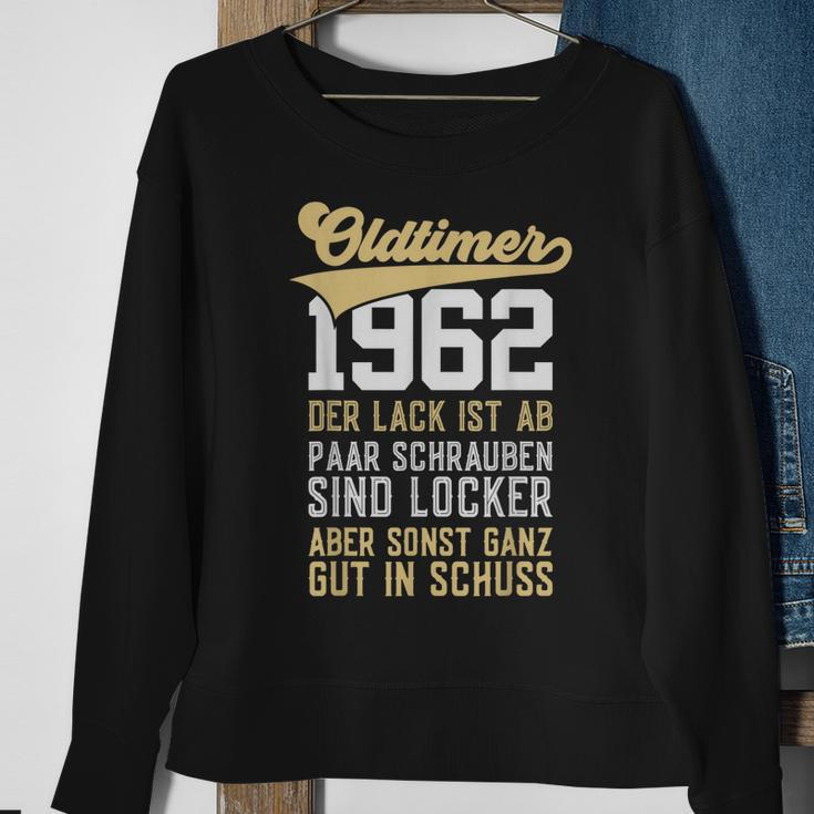 60 Jahre Oldtimer 1962 Der Lack Ist Ab Lustig 60 Geburtstag Sweatshirt Geschenke für alte Frauen