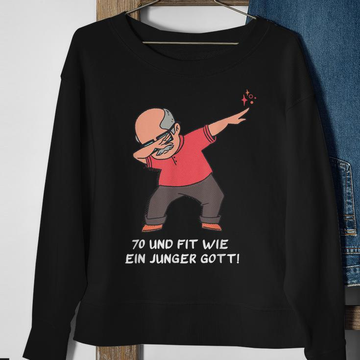 70. Geburtstag Herren Sweatshirt, Perfekt für Väter & Opas Geschenke für alte Frauen
