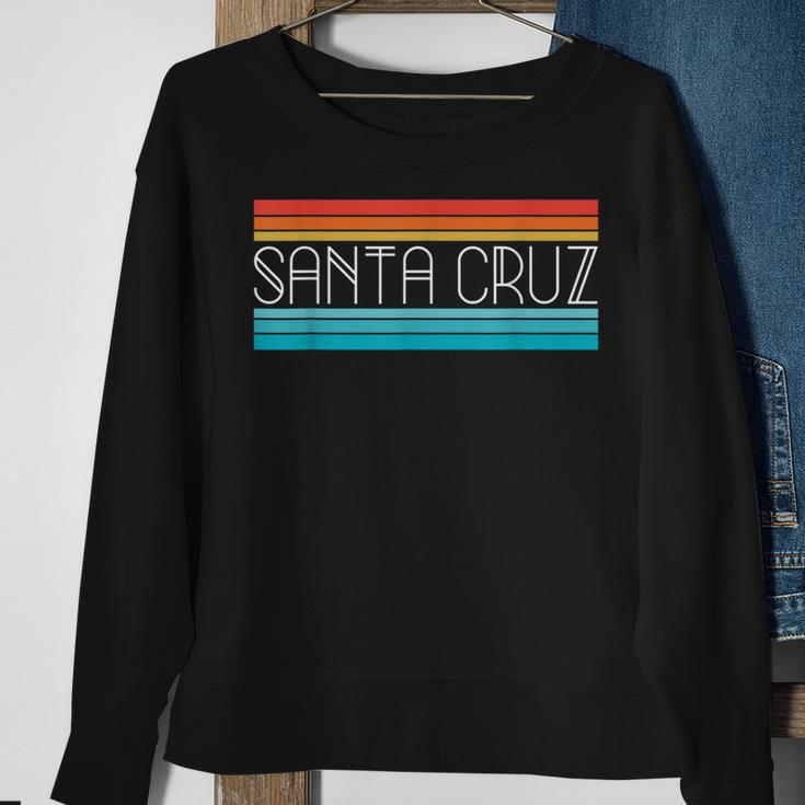 70S 80S Ca California Santa Cruz Beach Vintage Retro Summer Sweatshirt Gifts for Old Women
