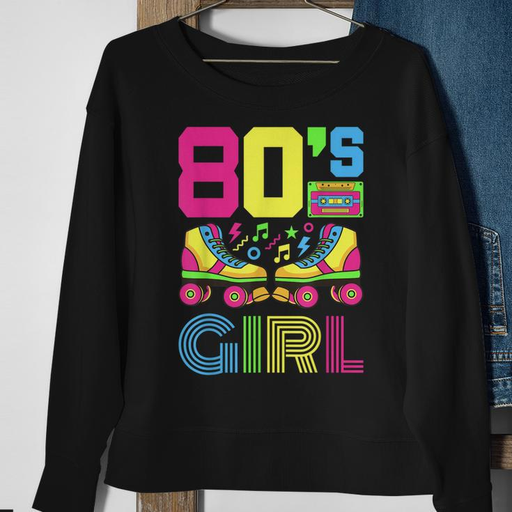 80S Girl 1980S Fashion Theme Party Outfit Eighties Costume Sweatshirt Gifts for Old Women