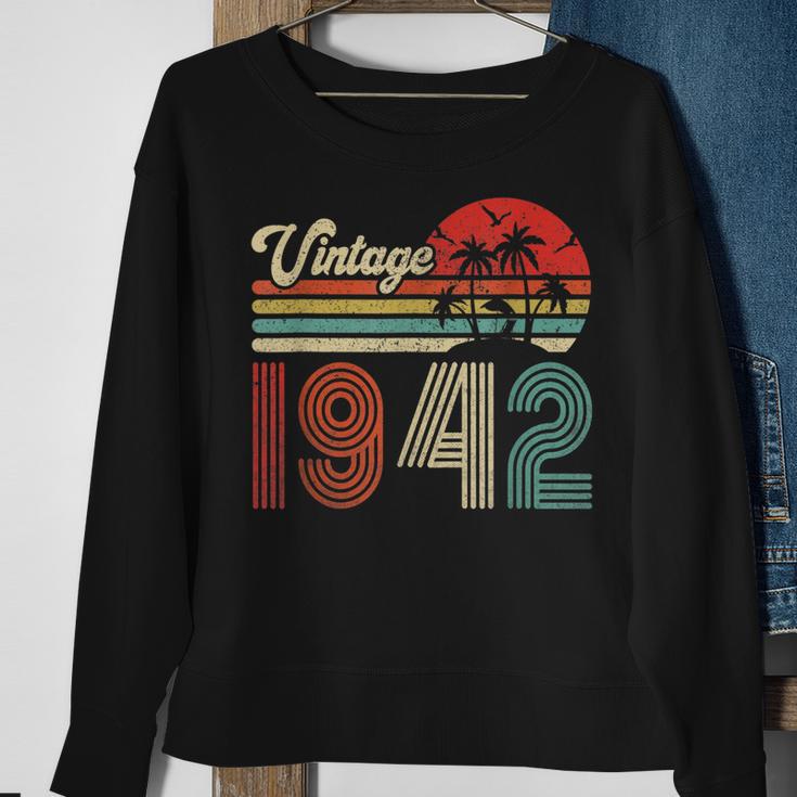 81 Jahre Alt Vintage 1942 Tee, Geburtstags Sweatshirt für Frauen und Männer Geschenke für alte Frauen