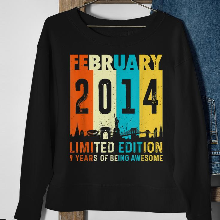 9 Limitierte Auflage Hergestellt Im Februar 2014 9 Sweatshirt Geschenke für alte Frauen