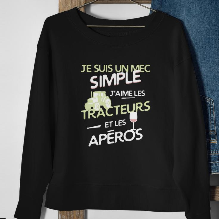 Agriculteurs Un Mec Simple Sweatshirt Geschenke für alte Frauen