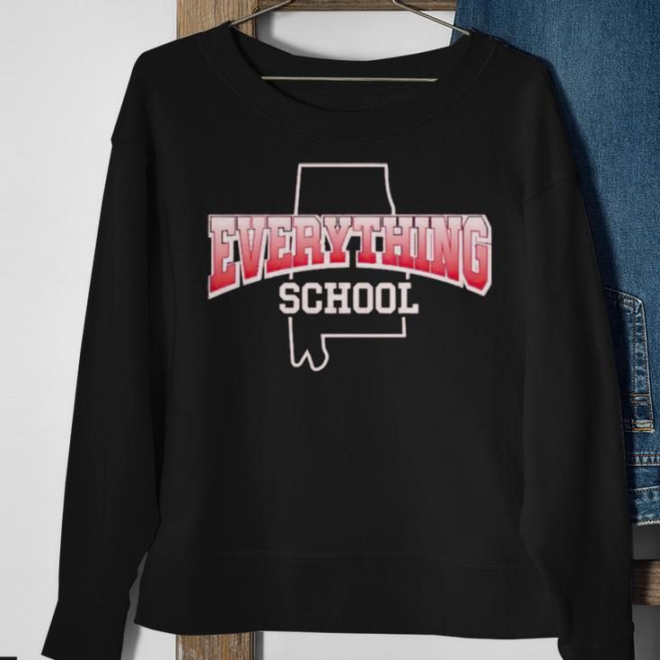 Alabama Everything School Sweatshirt Gifts for Old Women
