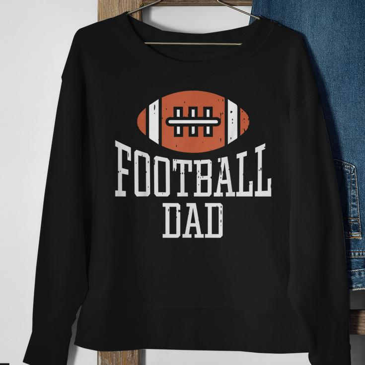 American Football Dad Vintage Game Day Sports Lover Fan Dad Sweatshirt Gifts for Old Women