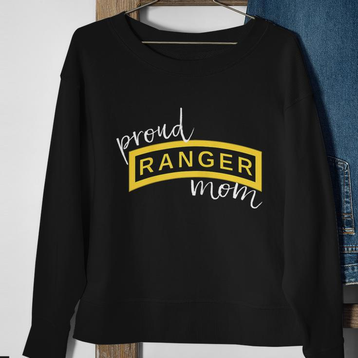 Army Ranger Mom Gift Proud Ranger Mom Tab Gift Sweatshirt Gifts for Old Women