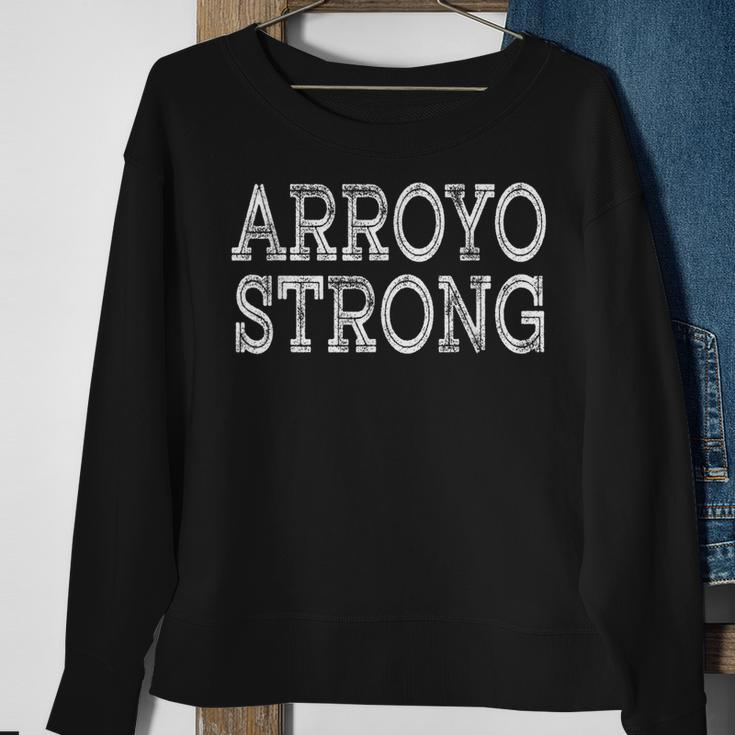 Arroyo Strong Squad Family Reunion Last Name Team Custom Sweatshirt Gifts for Old Women