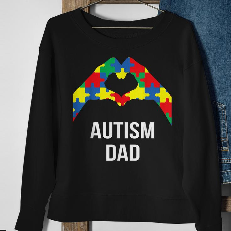 Autism Dad Its Ok To Be Different Autism Awareness Month Sweatshirt Gifts for Old Women
