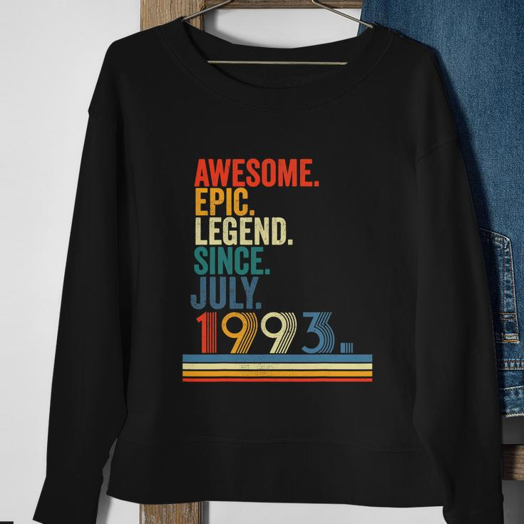 Awesome Epic Legend Since July 1993 28 Year Old Sweatshirt Gifts for Old Women