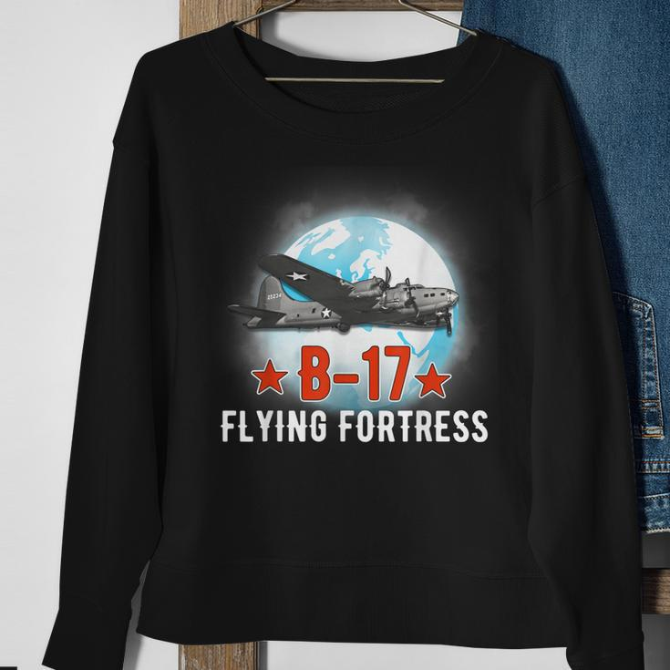 B-17 Flying Fortress Zweiter Weltkrieg Sweatshirt Geschenke für alte Frauen