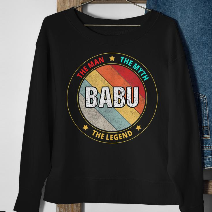 Babu Der Mann Der Mythos Die Legende Sweatshirt Geschenke für alte Frauen