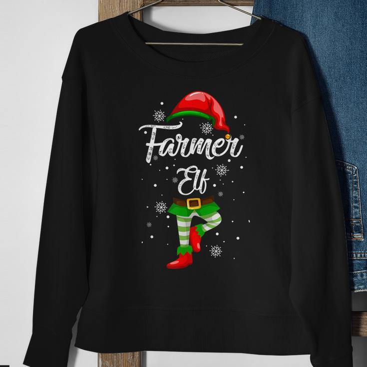 Bauern-Elfen-Kostüm Lustiges Weihnachtsgeschenk Team-Gruppe Sweatshirt Geschenke für alte Frauen