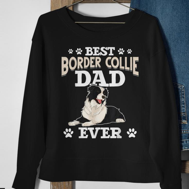 Best Border Collie Dad Ever Fathers Day Border Collie Sweatshirt Gifts for Old Women