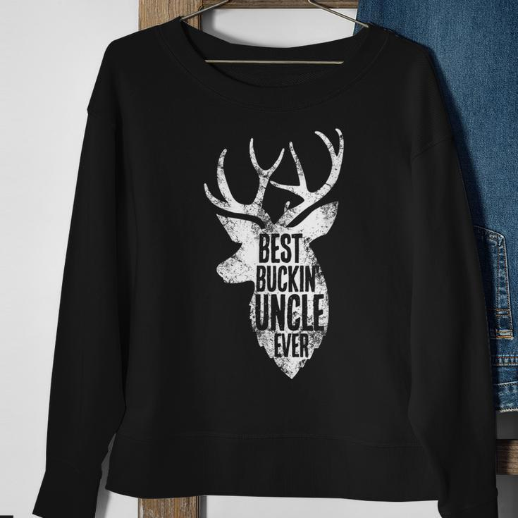 Best Buckin Uncle Ever Greatuncle Funny Deer PunSweatshirt Gifts for Old Women