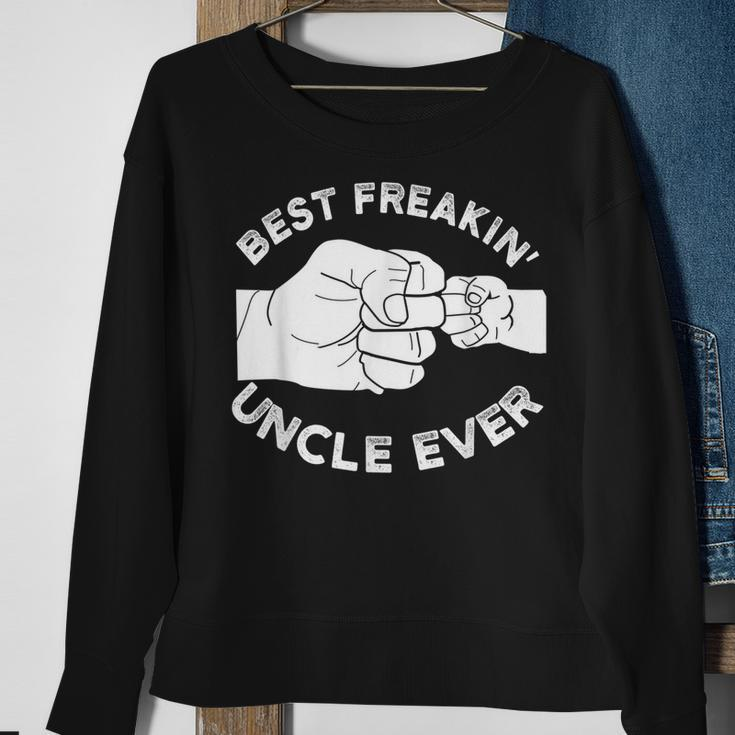 Best Freakin Uncle Ever Baby Announcement Gift For Mens Sweatshirt Gifts for Old Women