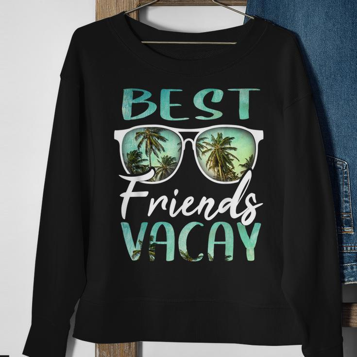 Best Friends Vacay Vacation Squad Group Cruise Drinking Fun Sweatshirt Gifts for Old Women