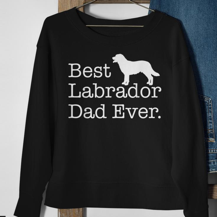 Best Labrador Dad EverPet Kitten Animal Parenting Sweatshirt Gifts for Old Women
