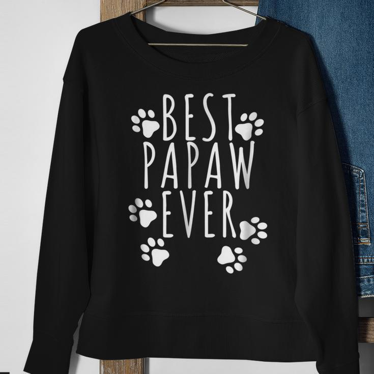 Best Papaw Dog Dad Ever Fathers Day Cute Fathers Sweatshirt Gifts for Old Women