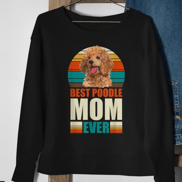 Beste Pudel Mama Aller Zeiten Pudel Sweatshirt Geschenke für alte Frauen
