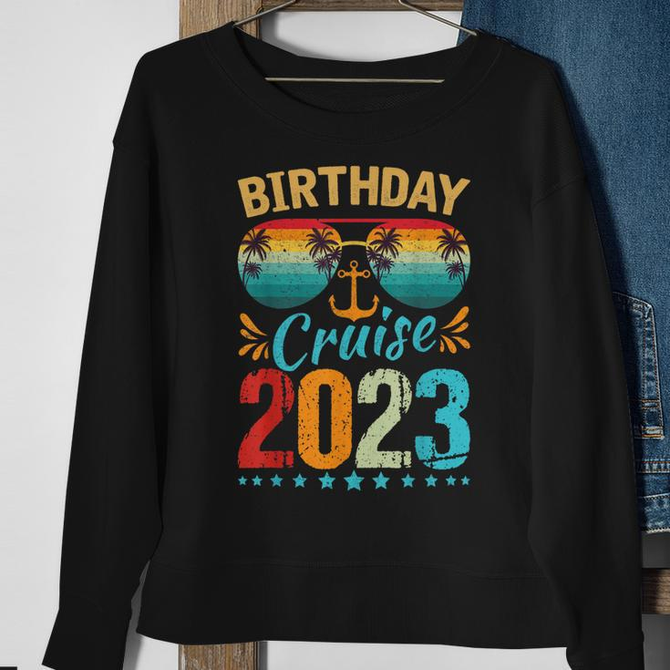 Birthday Cruise Squad Birthday Party Cruise Squad 2023  Sweatshirt Gifts for Old Women