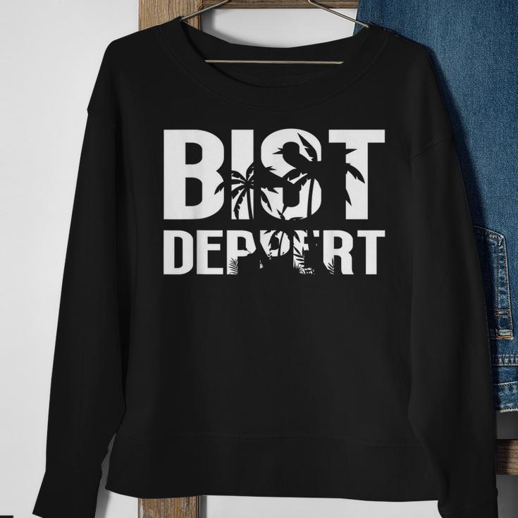 Bist Deppert Dschungel Bodybuilder Österreich Sweatshirt Geschenke für alte Frauen