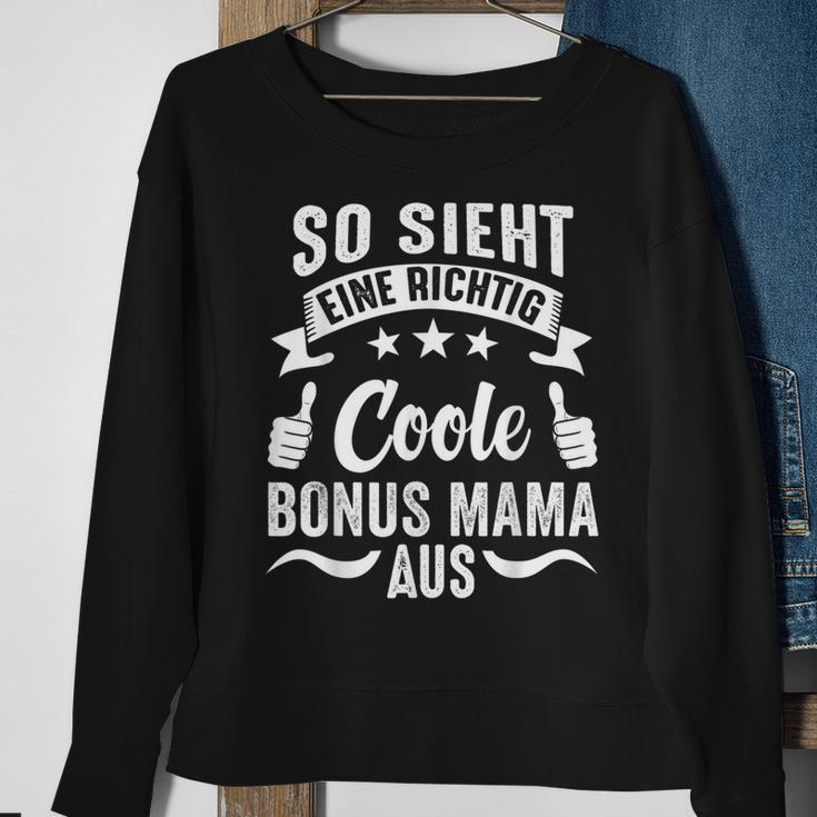 Bonus Mama Stiefmutter Lustige Sprüche Sweatshirt Geschenke für alte Frauen