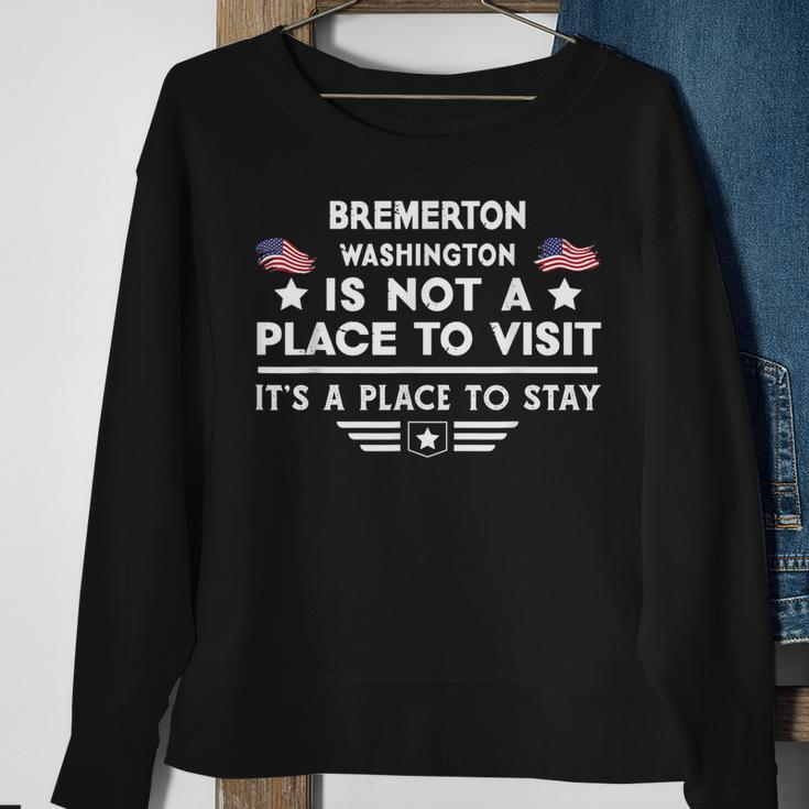 Bremerton Washington Ort Besuchen Bleiben Usa City Sweatshirt Geschenke für alte Frauen